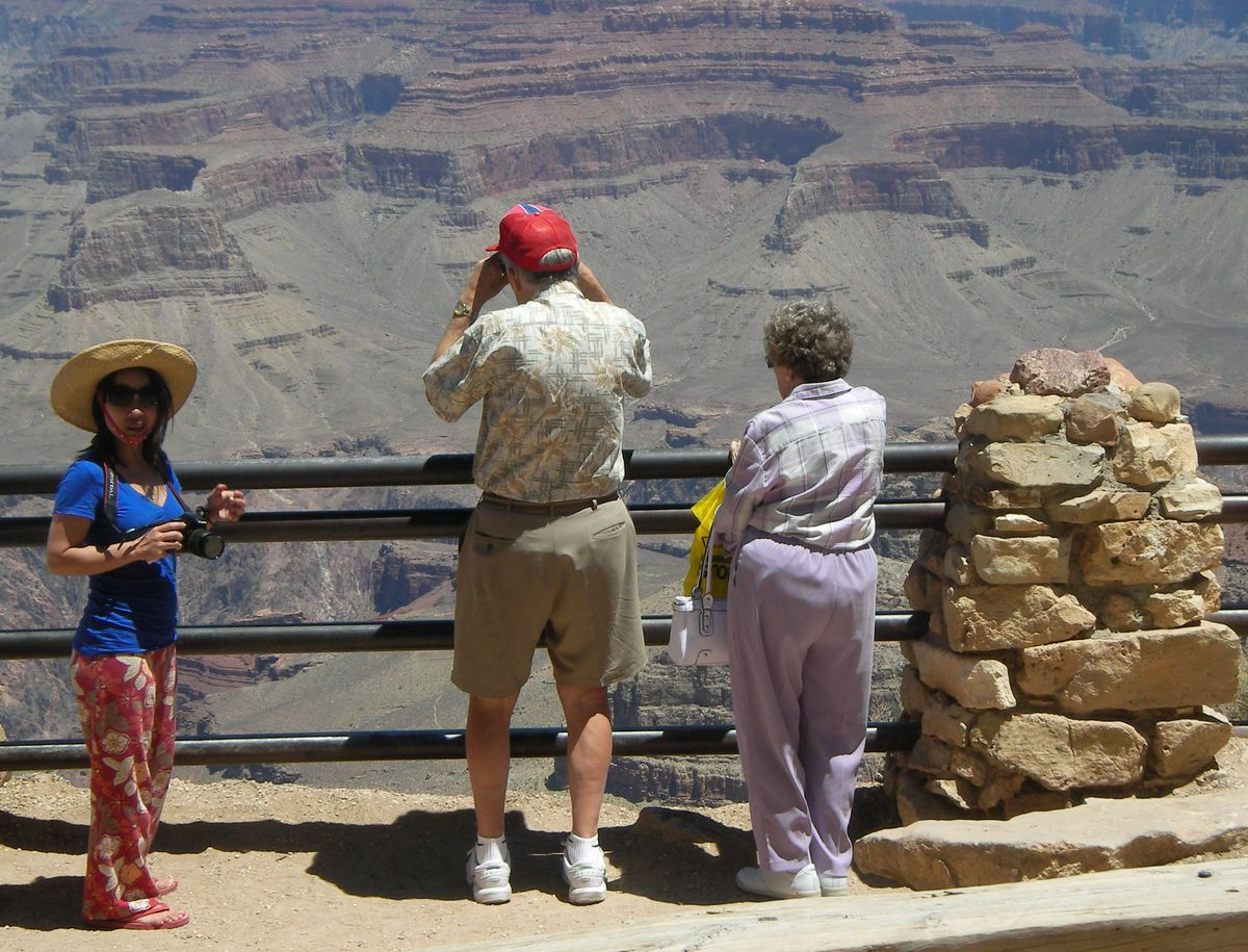 Blick in den Grand Canyon