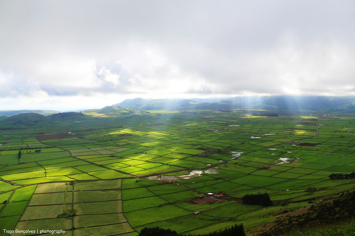 Vista da Serra do Cume, Azores