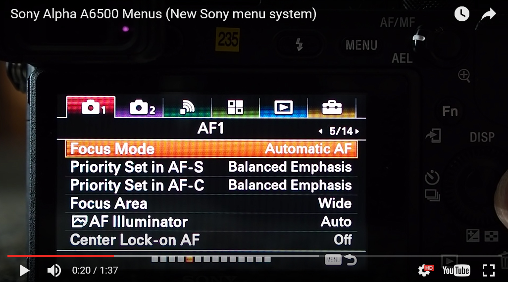 Sony A-6500 - Menustructuur - Camera 1 - 05.jpg