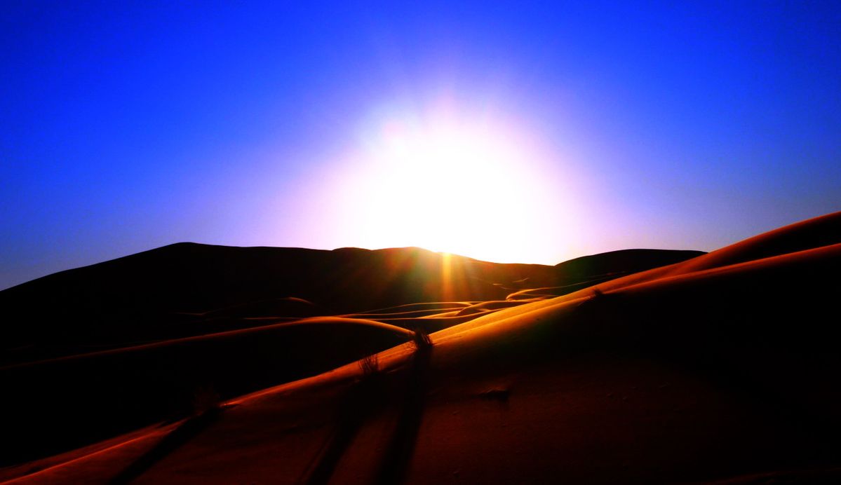 wonderfull Sahara Sunset